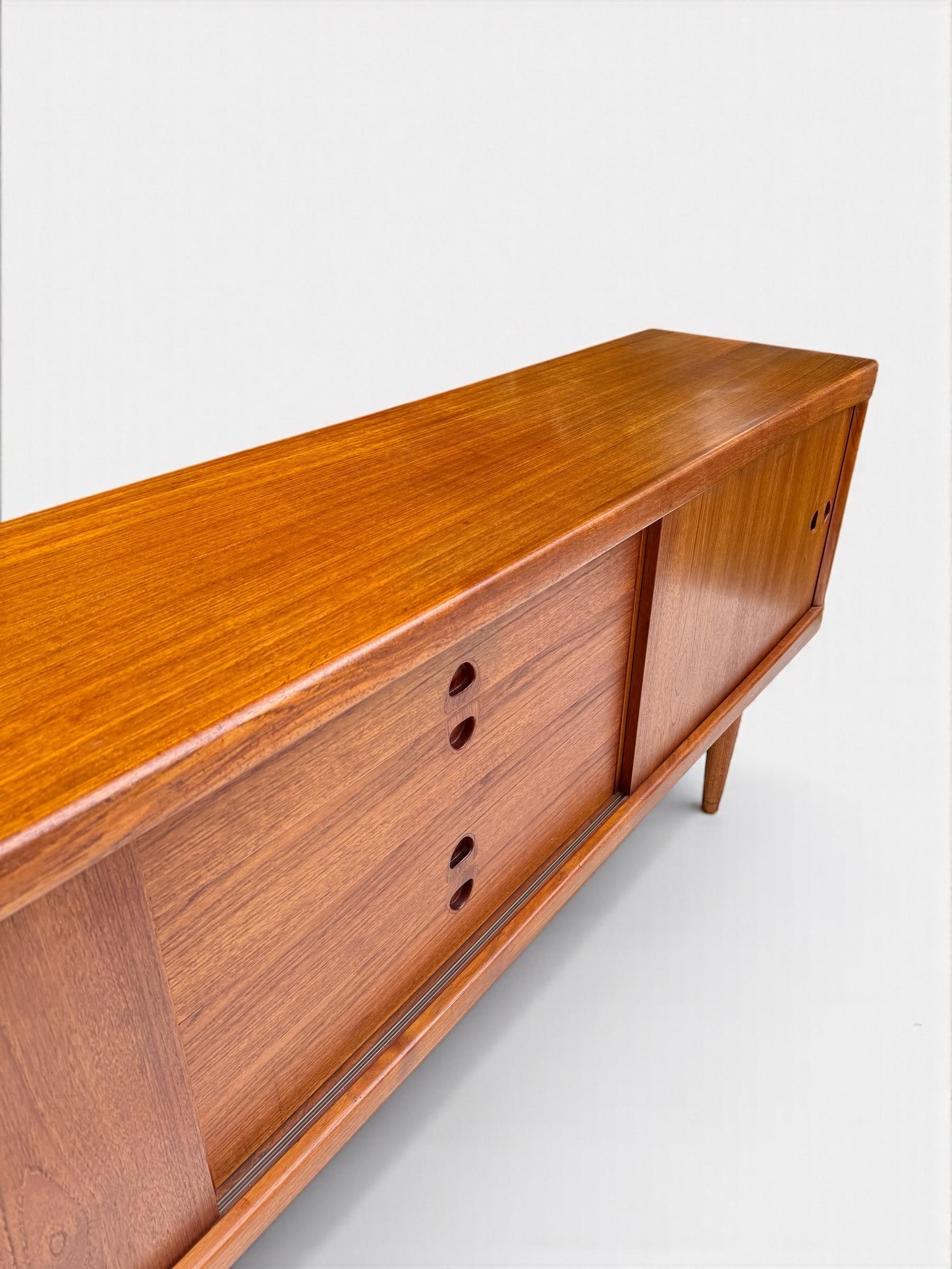 H.W. Klein Teak Sideboard for Bramin, Denmark 1960's For Sale 5