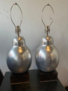 Hwang Bishop Silver Leaf Lamps