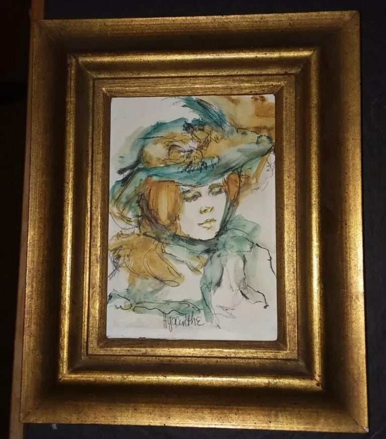 Hyacinthe Kuller Baron Woman in at 1stDibs