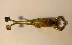 FRENCH 19TH C MERMAID EWER HANDLE