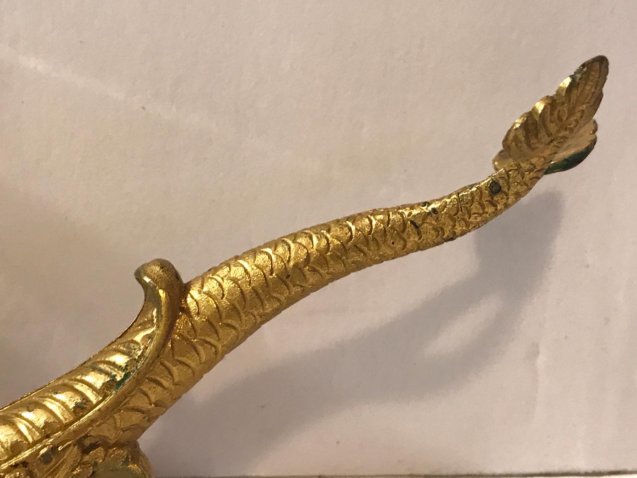 FRENCH 19TH C MERMAID EWER HANDLE   For Sale 4