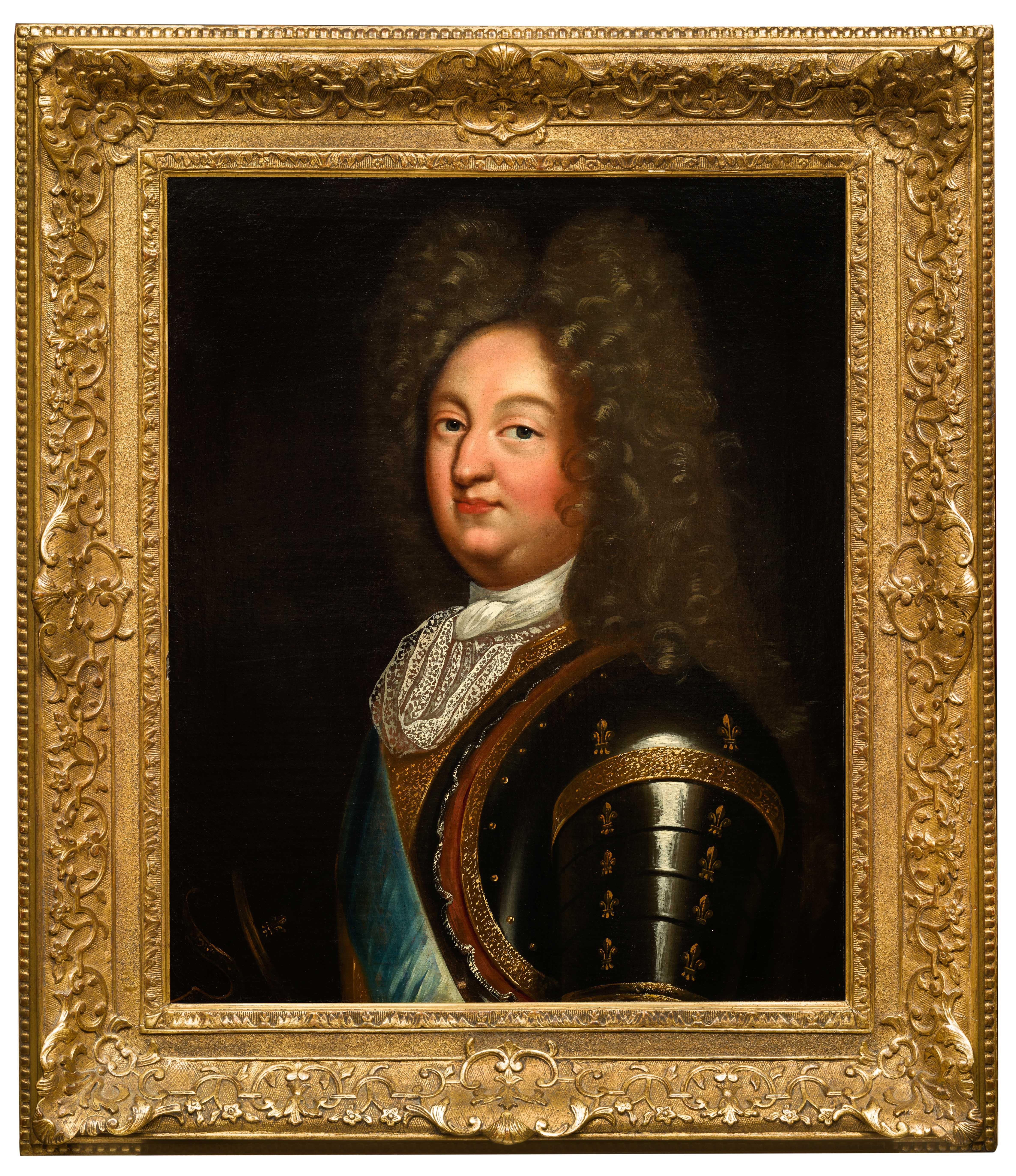 Hyacinthe Rigaud Portrait Painting - Louis XIV's portrait 