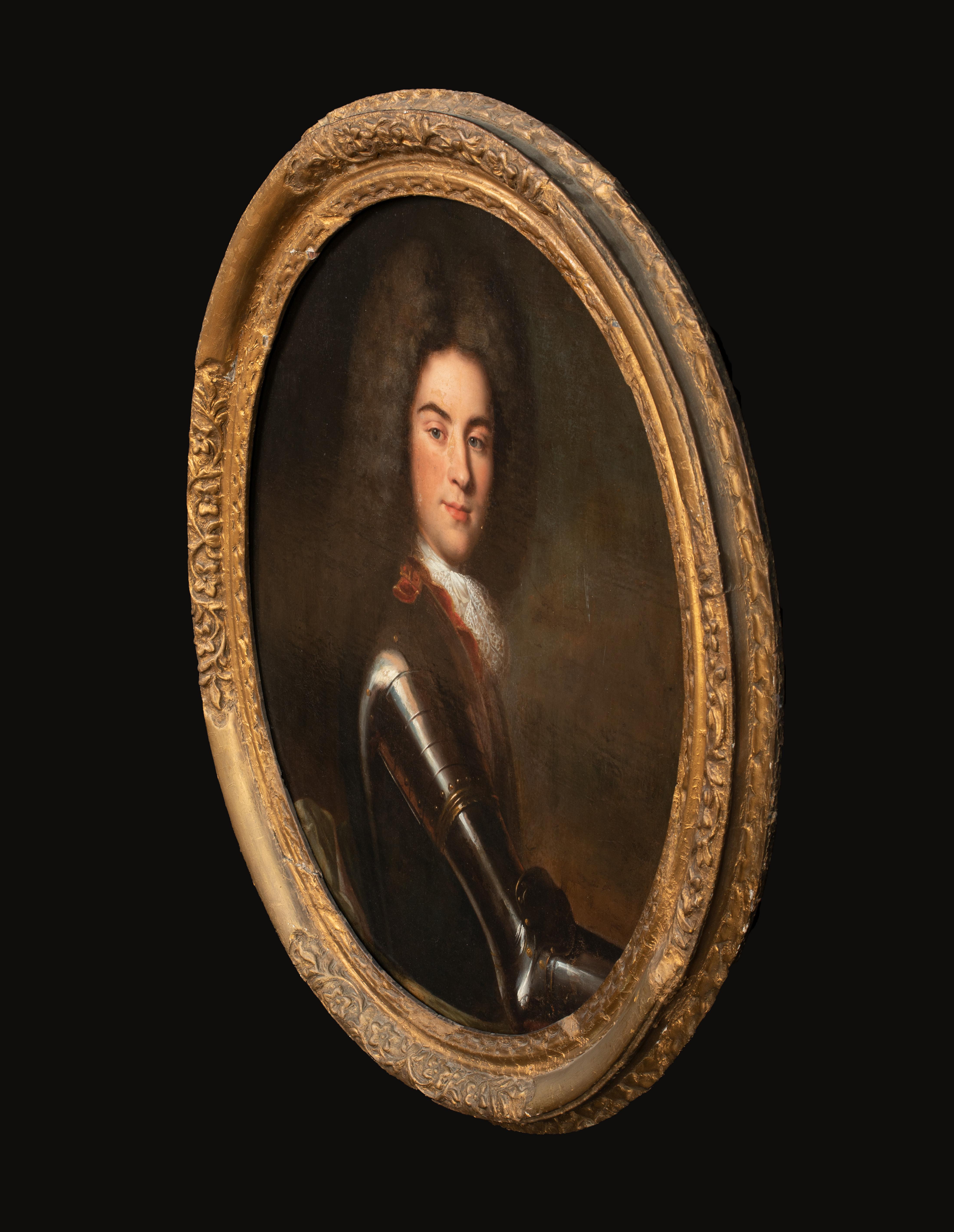 Portrait Of Marie Adélaïde of Savoy (1685-1712) Duchess Of Burgundy 17th Century - Black Portrait Painting by Hyacinthe Rigaud