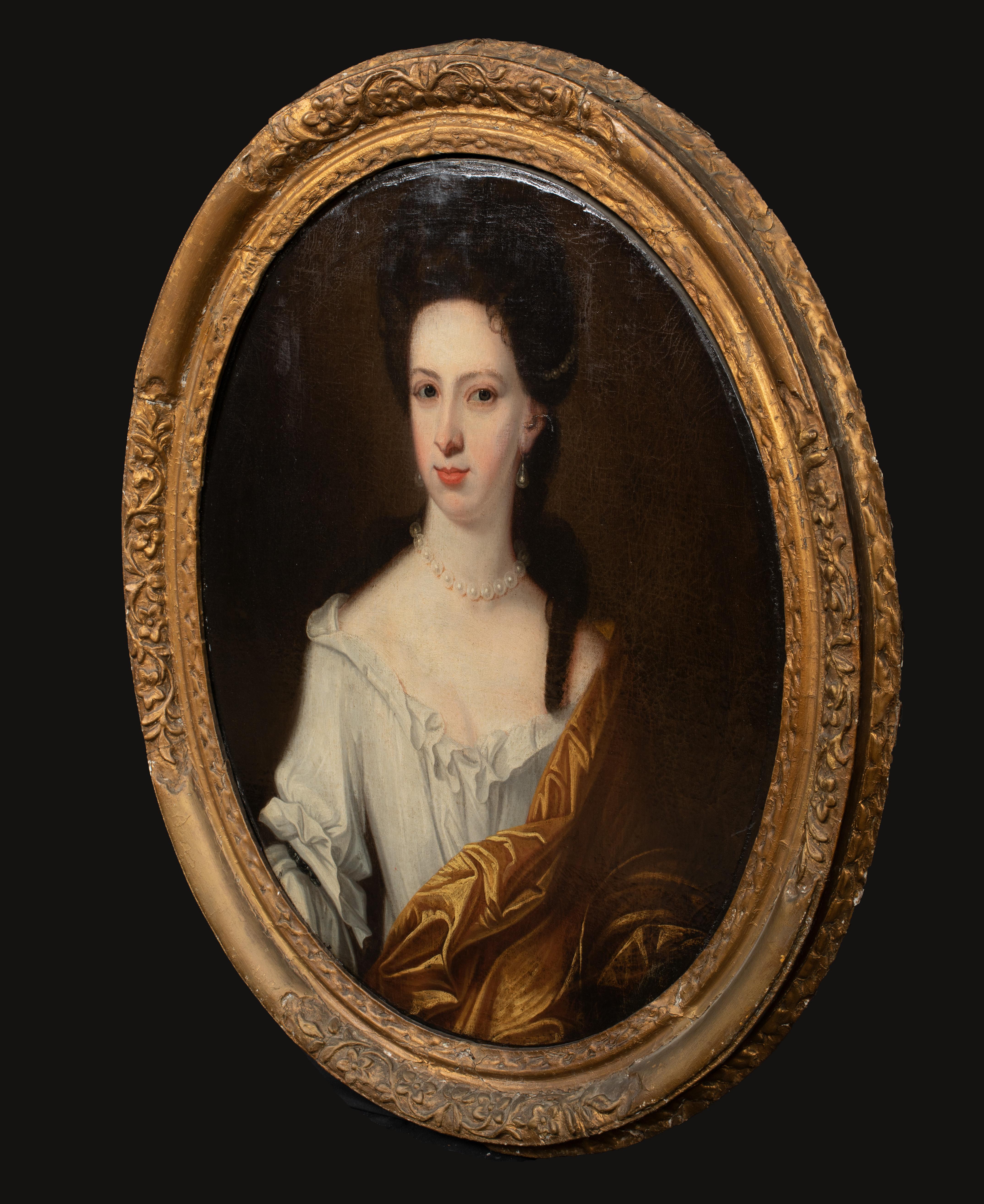 Portrait Of Marie Adélaïde of Savoy (1685-1712), Duchess Of Burgundy 17th Century 

One of a pair we are selling - the other of the Duke of Burgundy (1682-1712)

Workshop of Hyacinthe RIGAUD (1659-1743)

Large 17th century portrait of Maria Adelaide