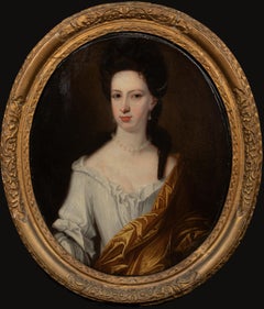 Portrait Of Marie Adélaïde of Savoy (1685-1712) Duchess Of Burgundy 17th Century