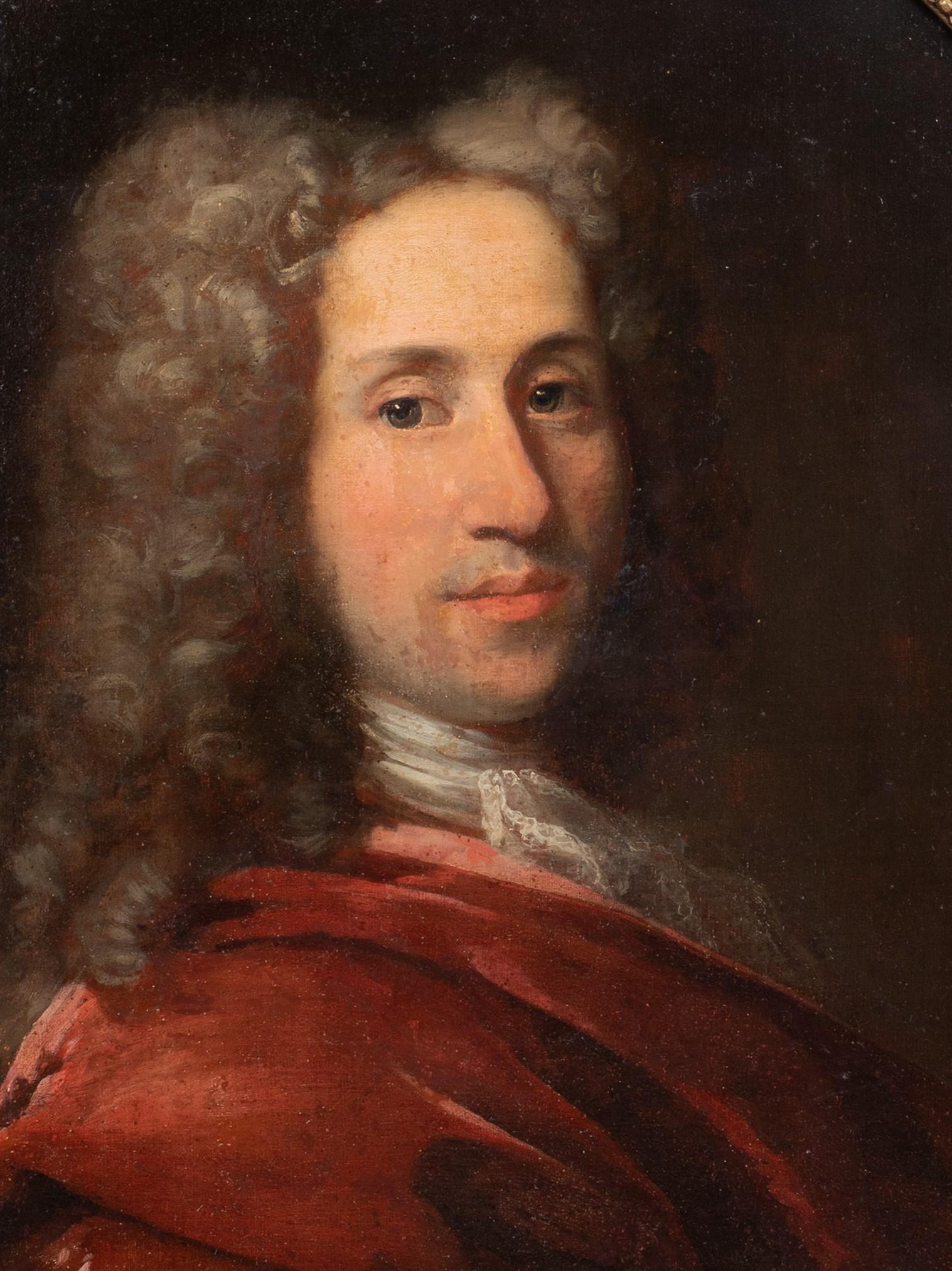 Portrait Of Monsieur De Cotte, circa 1710 For Sale 1