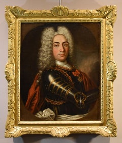 Portrait Gentleman Rigaud 18th Century Paint Oil on canvas Old master French Art