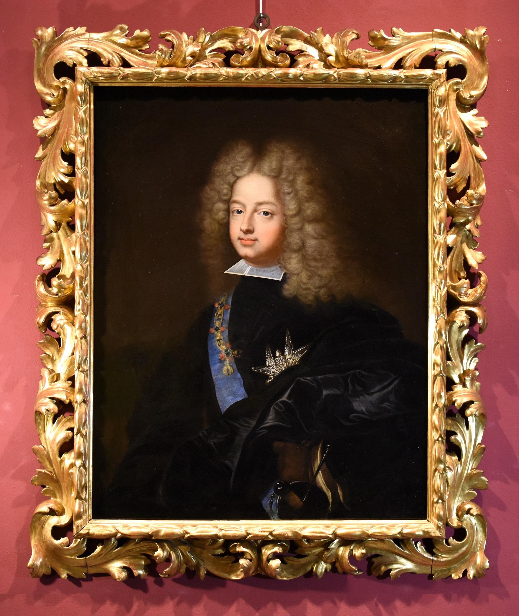 Portrait Philip Spain Rigaud Paint Oil on canvas 17/18th Century France King Art For Sale at 1stDibs