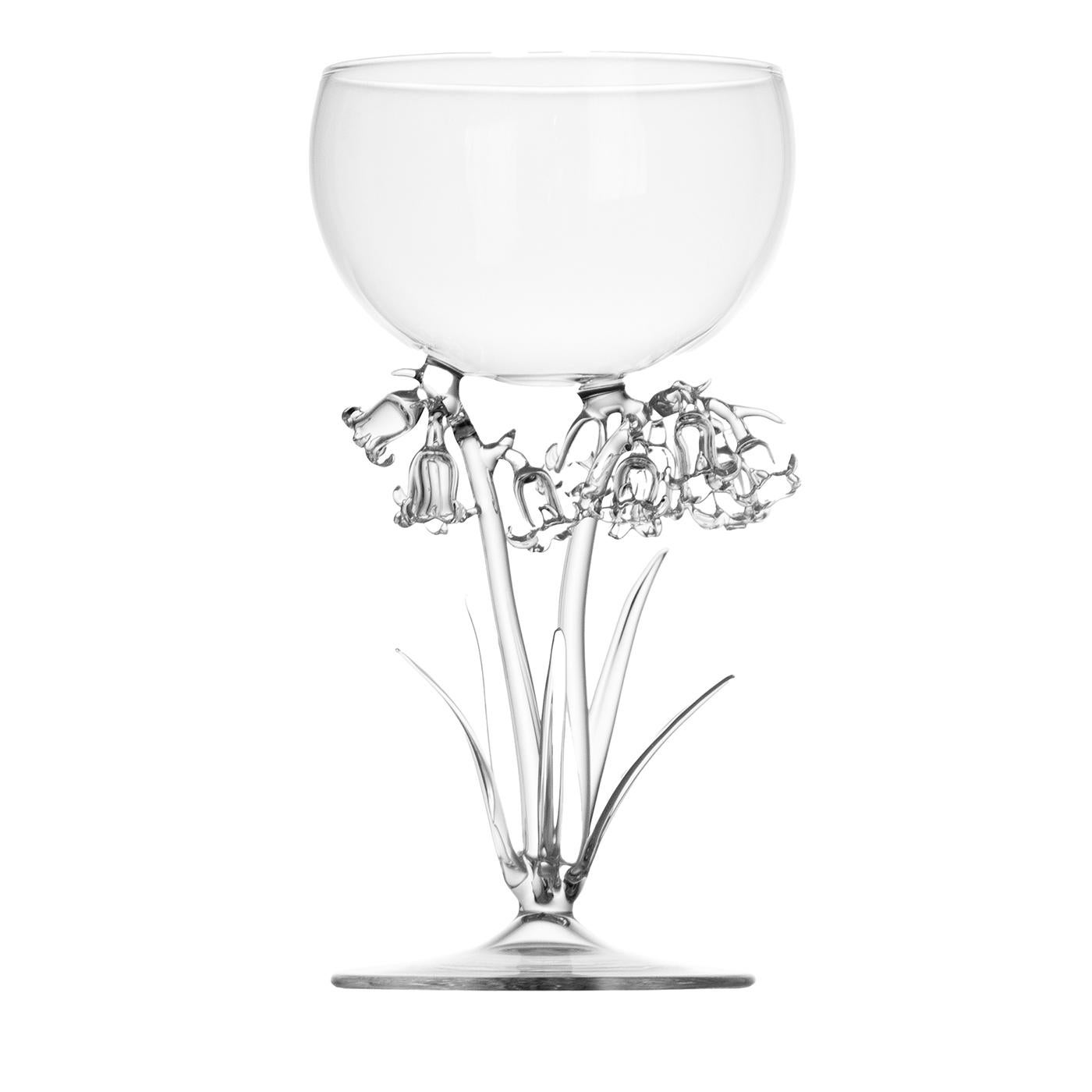 Hyacinthoides Non-Scripta Cocktail Glass For Sale 3