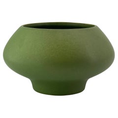 Vintage Hyalyn Nº 71 Green Pottery Planter Architectural AP Gainey USA