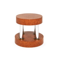 Hyatt Metal and Wood Table, by Ettore Sottsass for Memphis Milano Collection