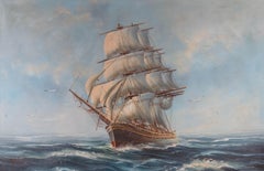 Hydan - Large 20th Century Oil, Fast Clipper