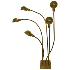 Lampada da terra "Hydra" di Pierre Folie Jacques Charpentier Edition, anni '70