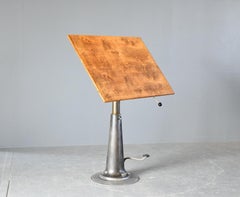 Hydraulic Work Table Drawing Board By Nike Eskilstuna Circa 1950s