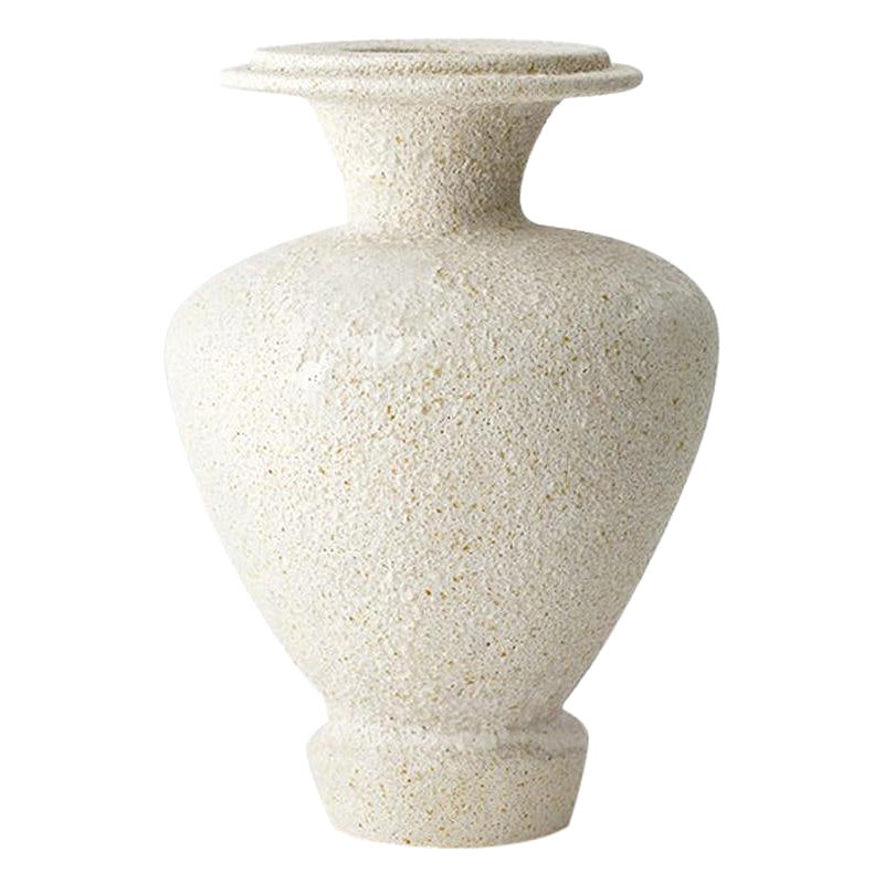 Hydria Hueso-Vase aus Steingut von Raquel Vidal und Pedro Paz