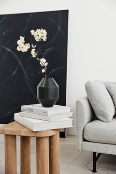 Hydro Vase H20 Black-Oxide Brass by Sofie Østerby for Fredericia