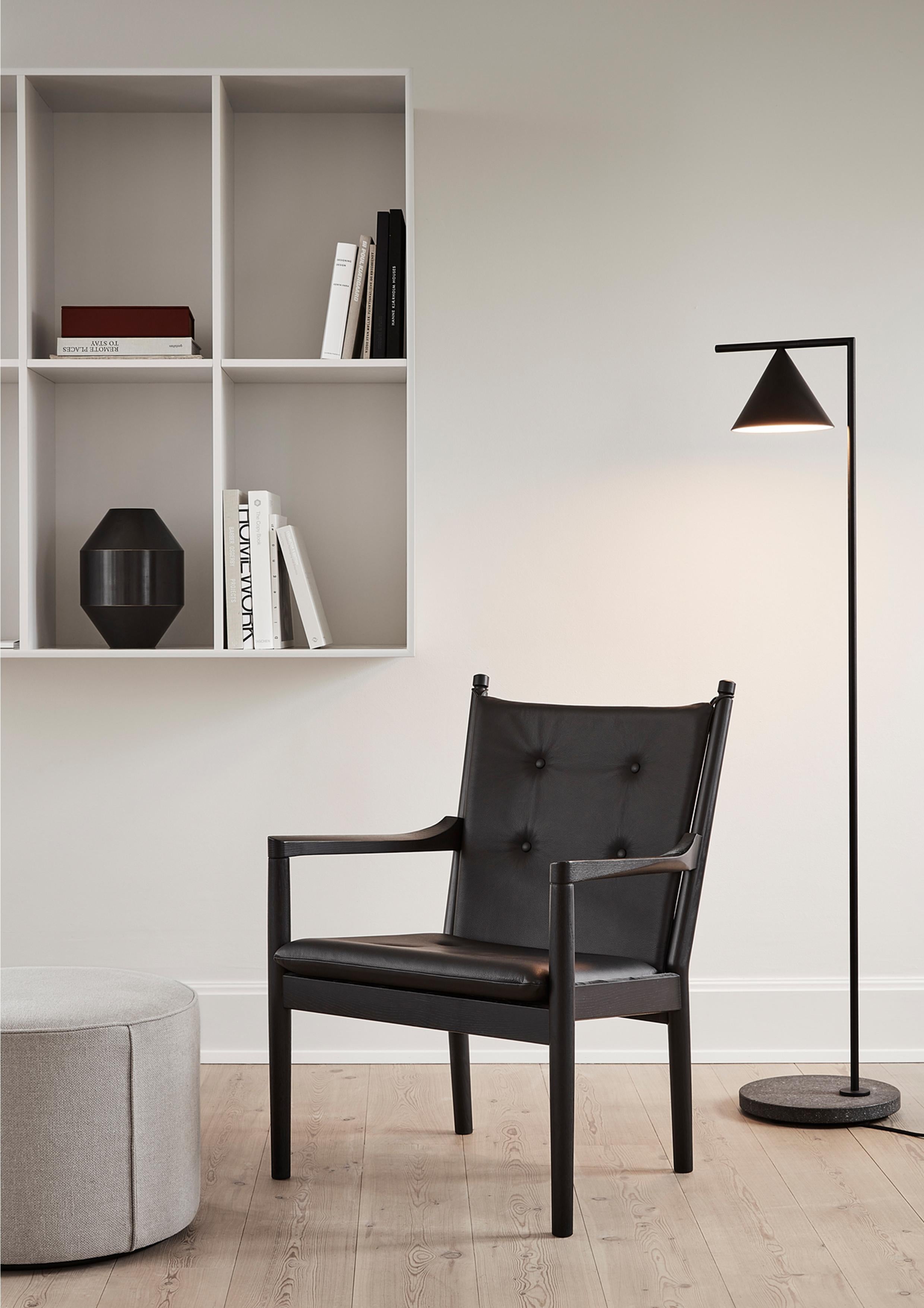 Ottone Vaso Hydro H30 in ottone nero-ossido di Sofie Østerby per Fredericia in vendita