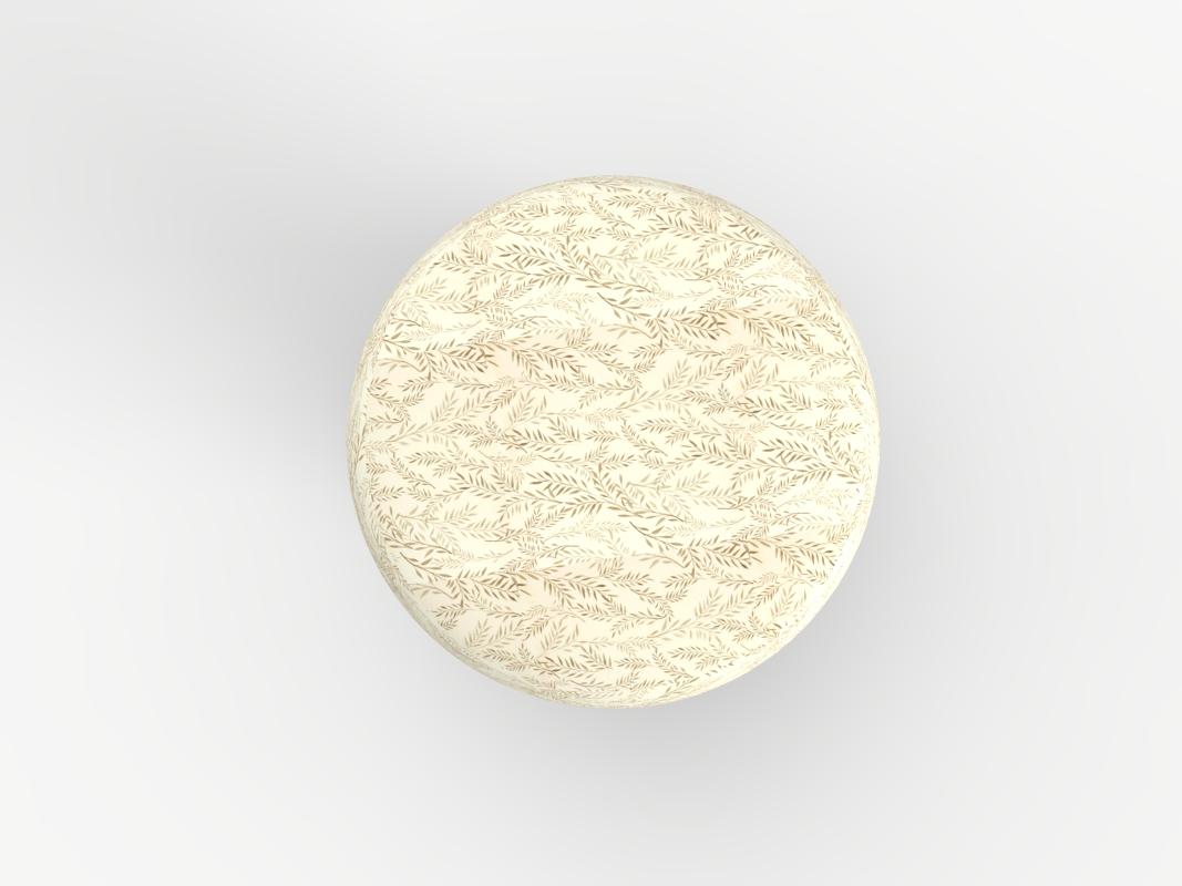Hygge Puff Entworfen von Saccal Design House Outdoor Talea Leinen Travertin (21. Jahrhundert und zeitgenössisch) im Angebot