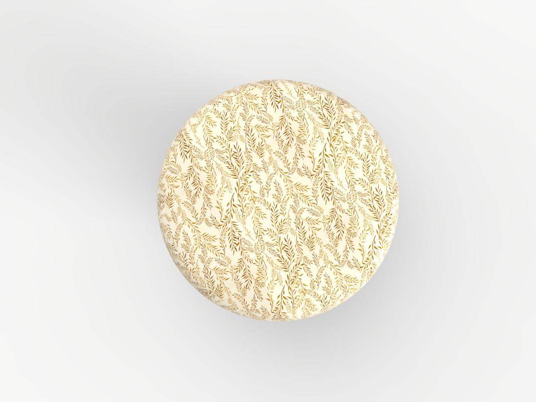 Contemporary Hygge Puff Designed by Saccal Design House Outdoor Talea Yellow Travertine For Sale