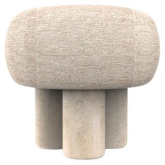 Puff Hygge Diseñado por Saccal Design House Exterior Lino Tricot Travertino