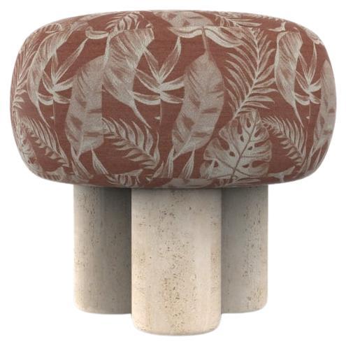 Hygge Puff Diseñado por Saccal Design House Exterior Yucca Terracota Travertino