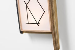 "Modus Lumen 03", Illuminated Wall-Hanging Abstract Light Assemblage