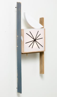 "Modus Lumen 07", Illuminated Lost-Object Wall-Hanging Assemblage