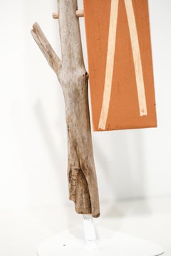 « Modus Volito Rusticus 17 », objet trouvé abstrait, sculpture autoportante