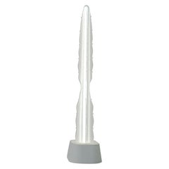 Hylocereus Undatus Cactus Floor Lamp in PLA & Resin by UNICOGGETTO