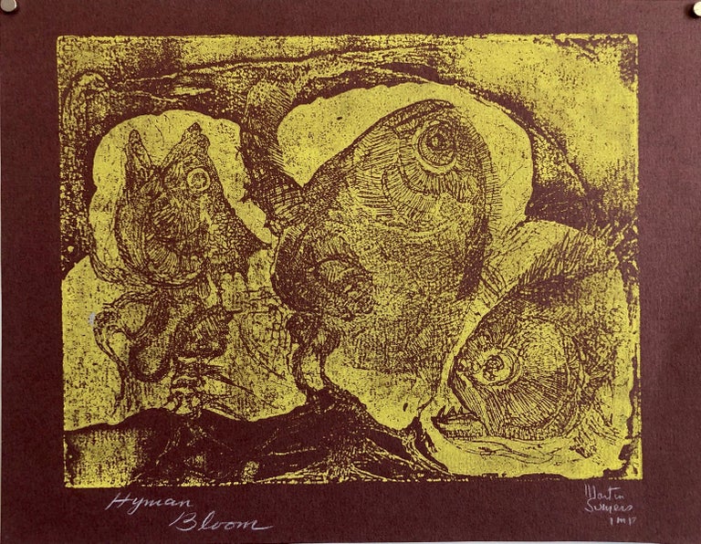 Hyman Bloom Boston Abstract Expressionist Color Hyman Bloom