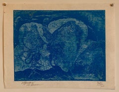 L'expressionniste abstrait de Boston Hyman Bloom - Monotype imprimé - Martin Sumers