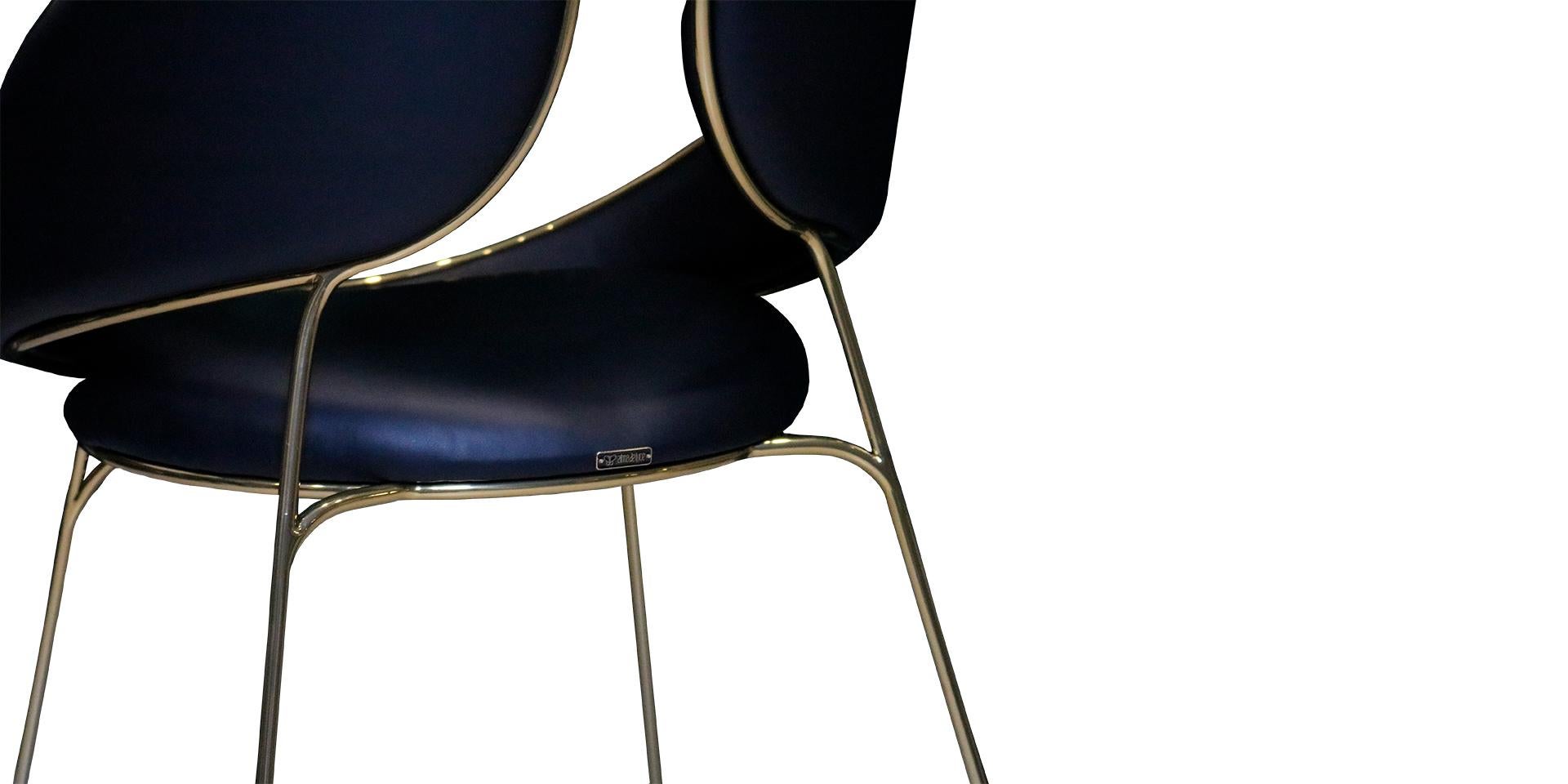 Hyoku Chairs by Alma De Luce, Set of 4 For Sale