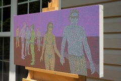 Ghost in the City - Beach 2, Original Painting