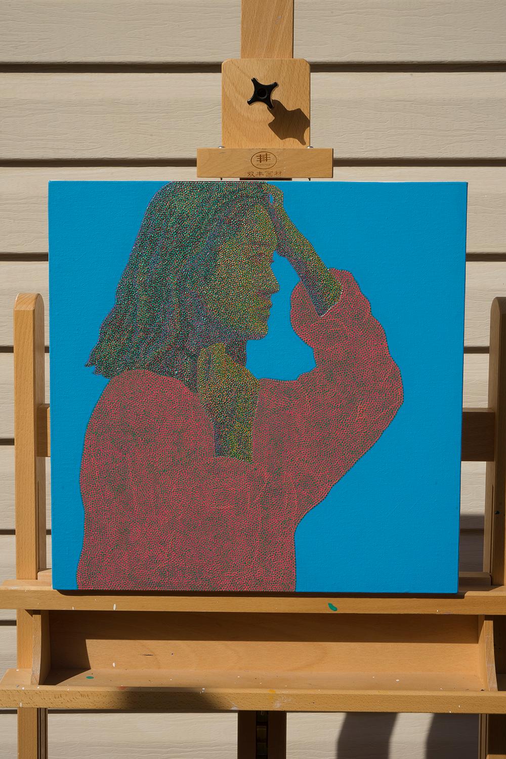 Retrato 25-1, Pintura original - Painting Contemporáneo de Hyoungseok Kim