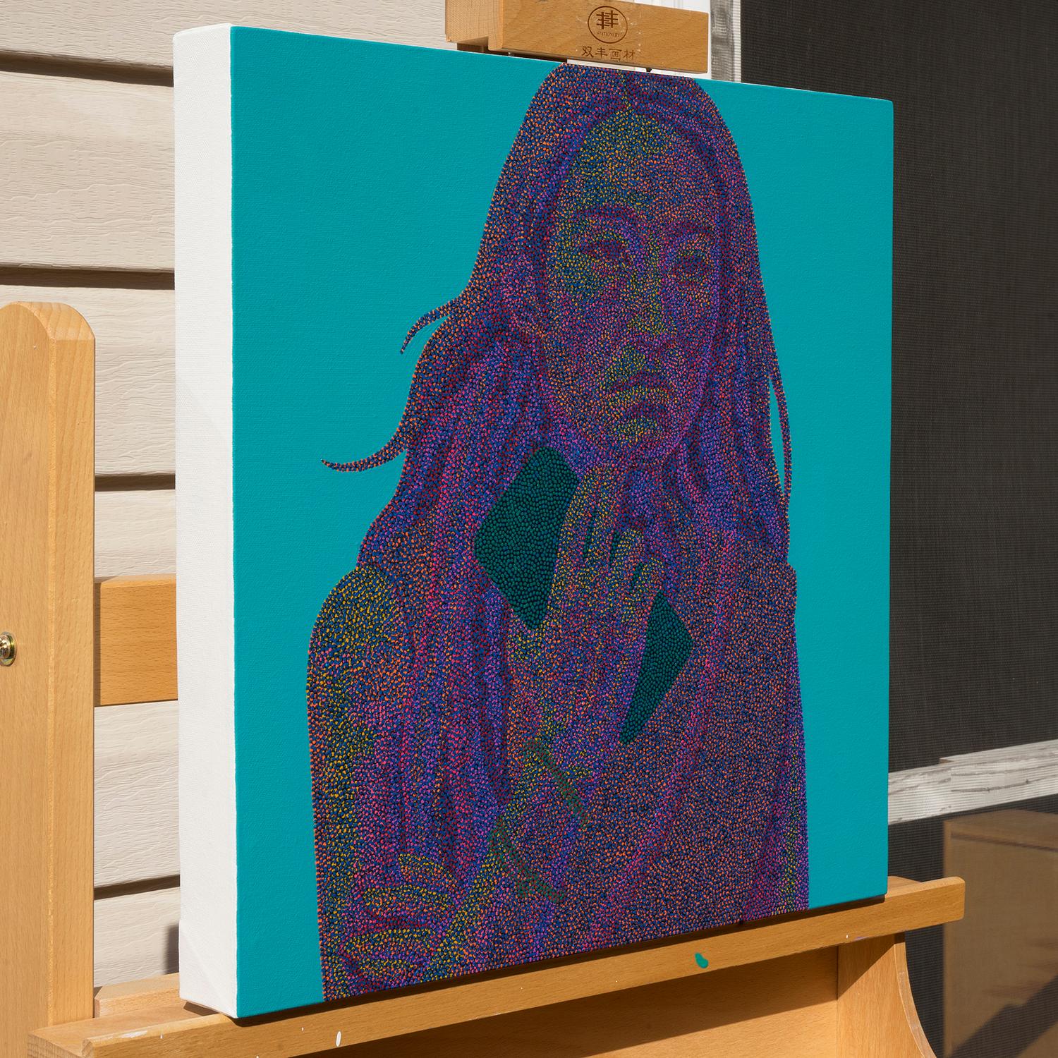 Ritratto 25-2, dipinto originale - Painting di Hyoungseok Kim