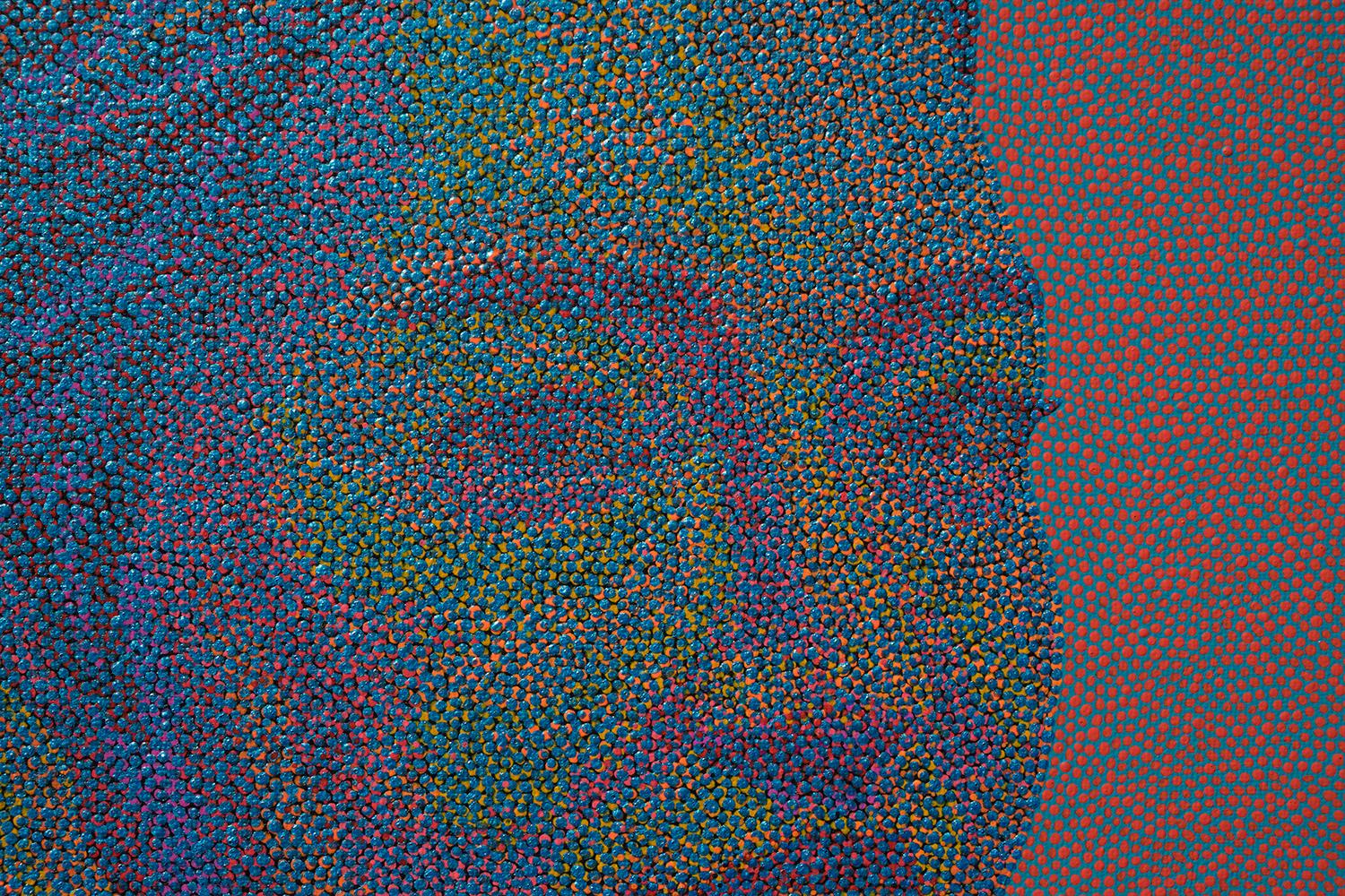 Ritratto 25-3, dipinto originale - Portrait Painting Grigio di Hyoungseok Kim