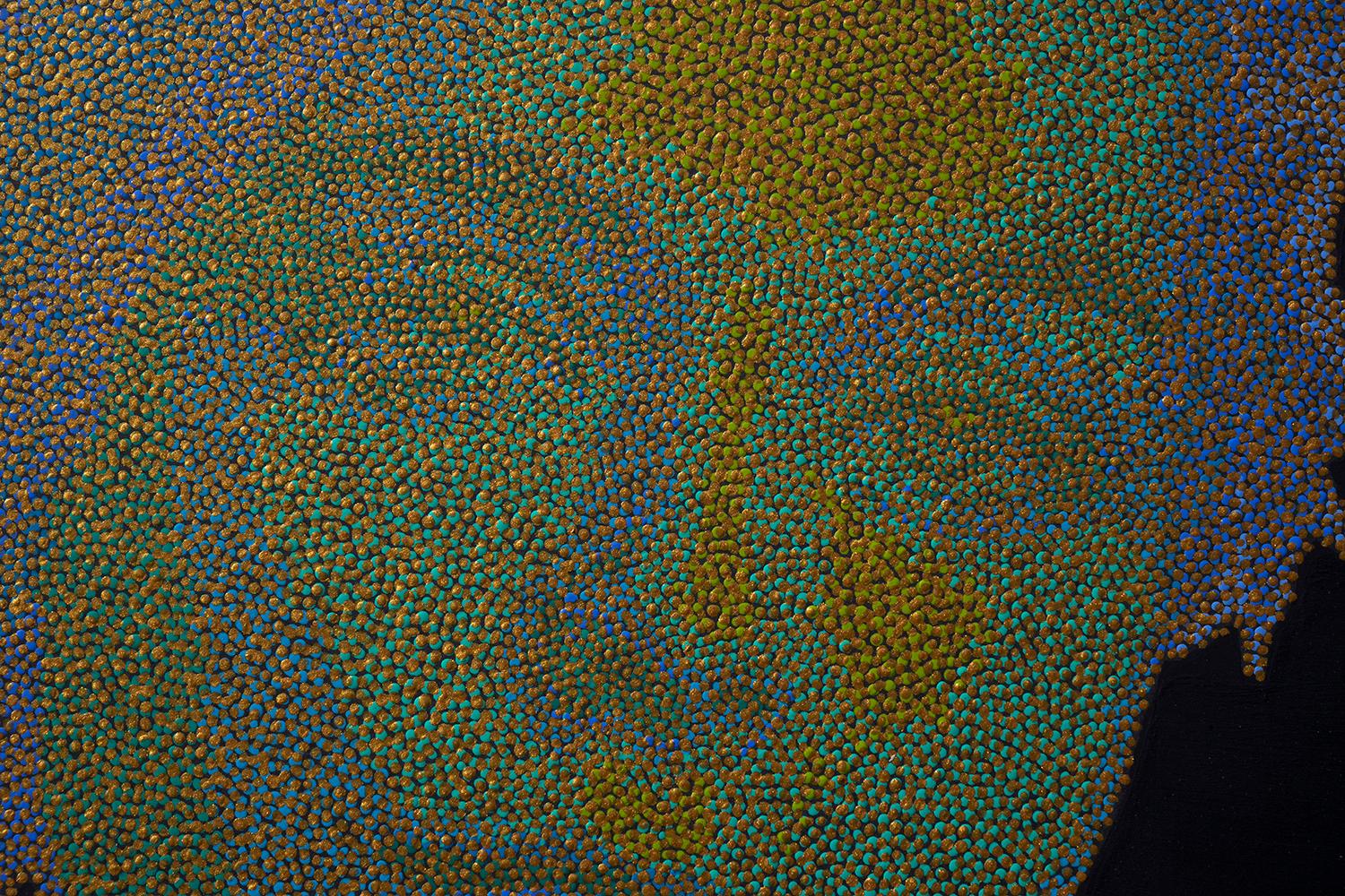 Retrato 25-4, Pintura original - Figurative Painting Negro de Hyoungseok Kim