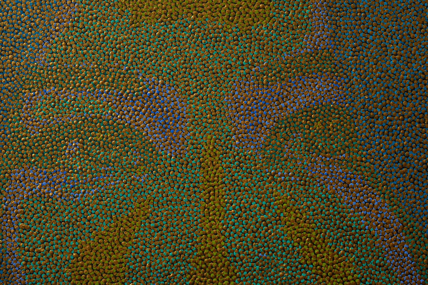Porträt 25-9, Originalgemälde (Schwarz), Figurative Painting, von Hyoungseok Kim