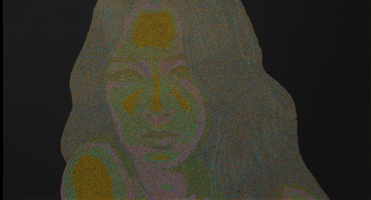 Hyoungseok Kim Figurative Painting – Porträt 25-9, Originalgemälde