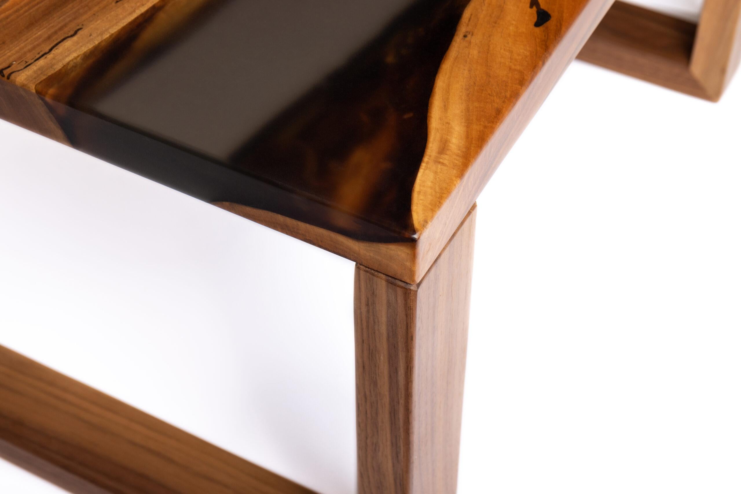 Hype Coffee Table by KV Design
One Of A Kind
Dimensions: D 50 x W 100 x H 44 cm.
Materials: Walnut, epoxy resin, and metal.

Everything is custom-made 1 of 1 edition. Please contact us.

KV Design is a team of professionals, and we believe that our