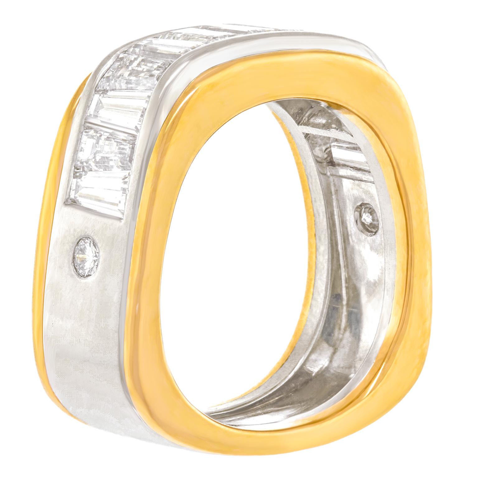 Hyper-Modern Paul Binder Diamond Ring 4