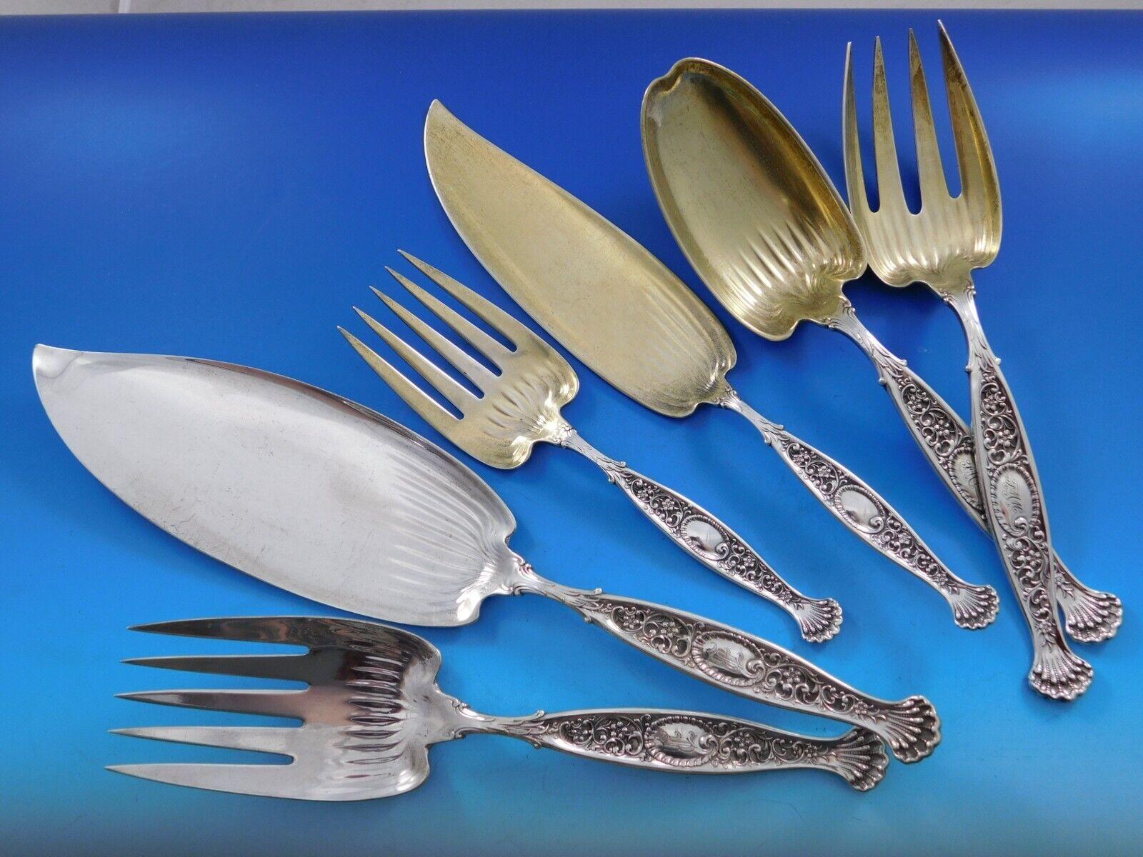 Service d'argenterie sterling Hyperion par Whiting 193 pièces en vente 8