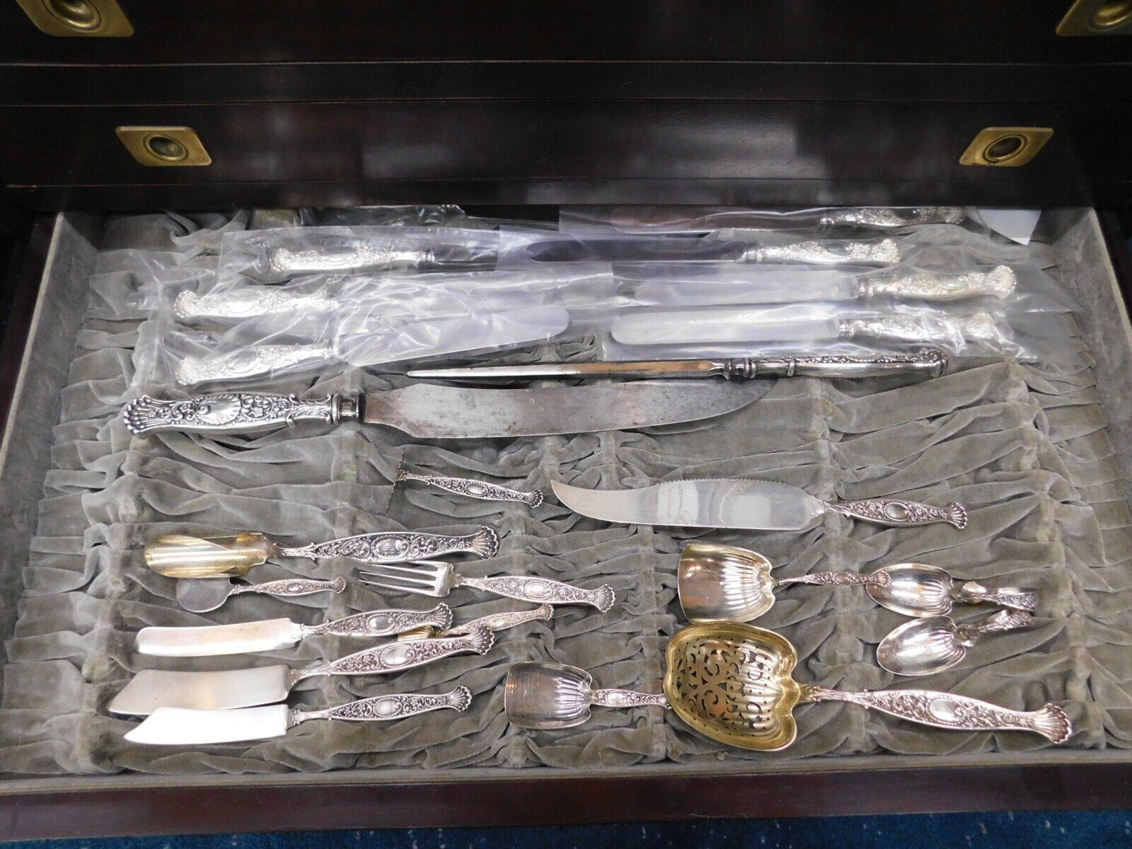 Service d'argenterie sterling Hyperion par Whiting 193 pièces en vente 2
