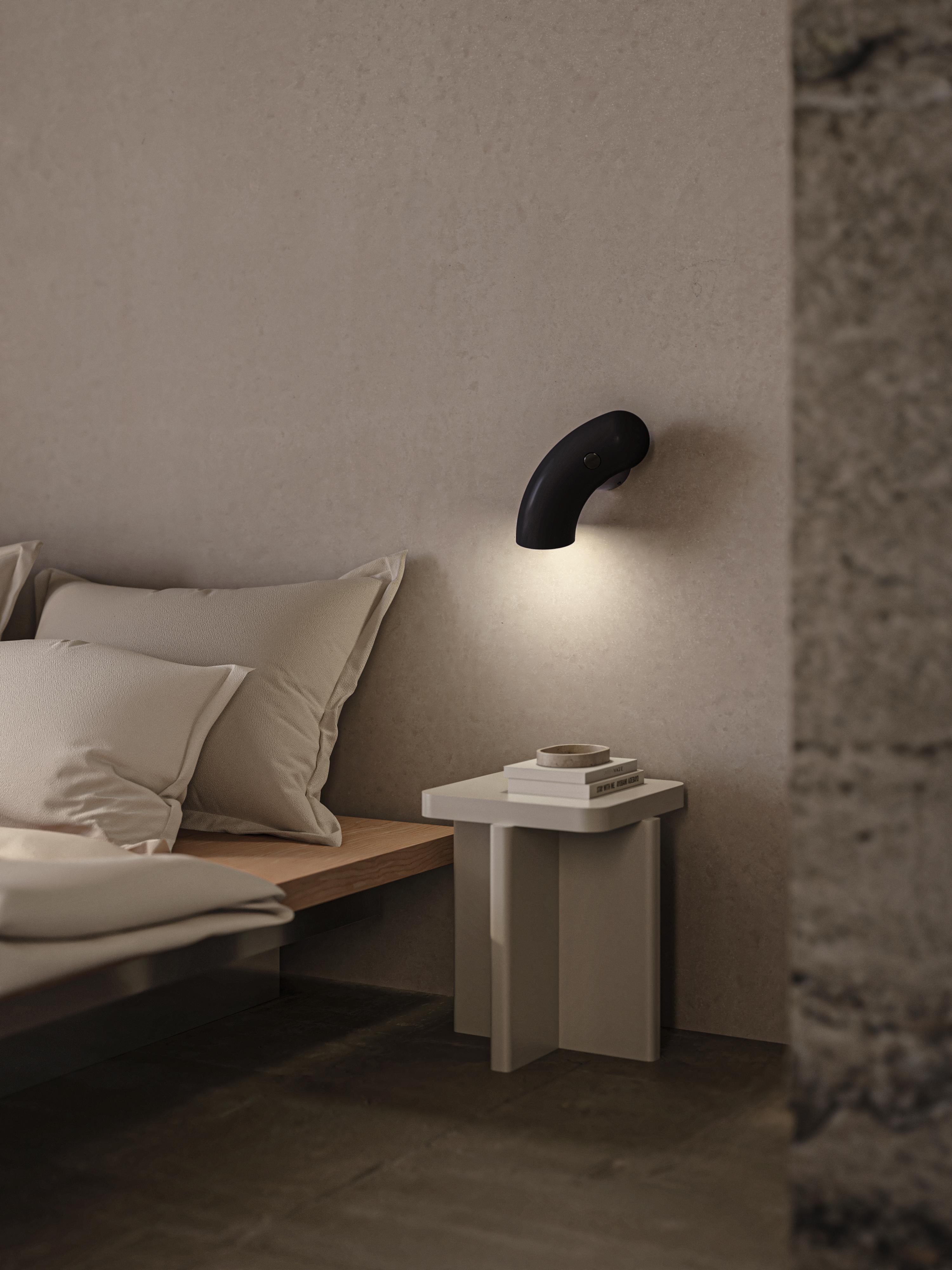 Other Hyphen Natural Porcelain Wall Light by Studio d'Armes For Sale