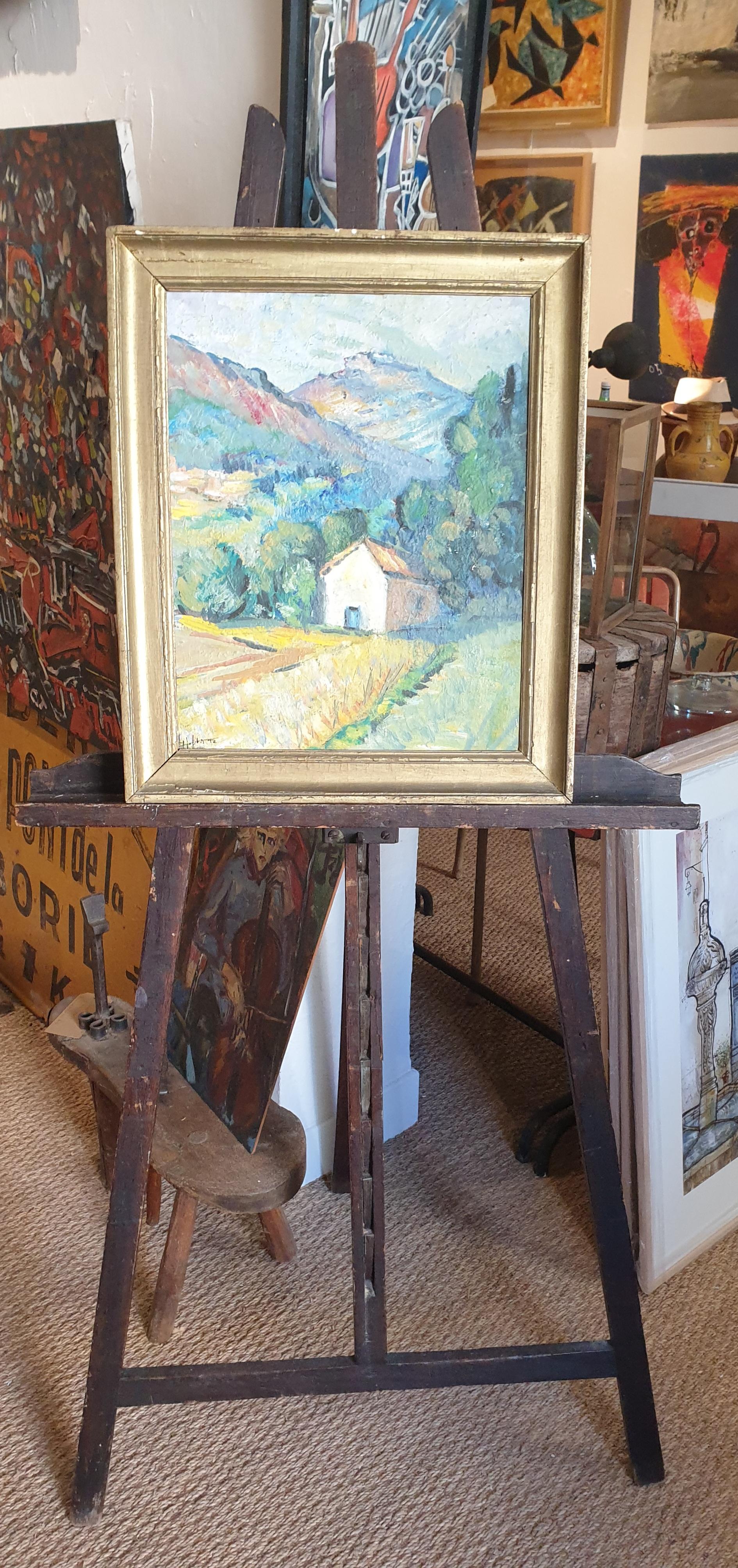 Mid-century Fauvist Landscape in the South of France.  5