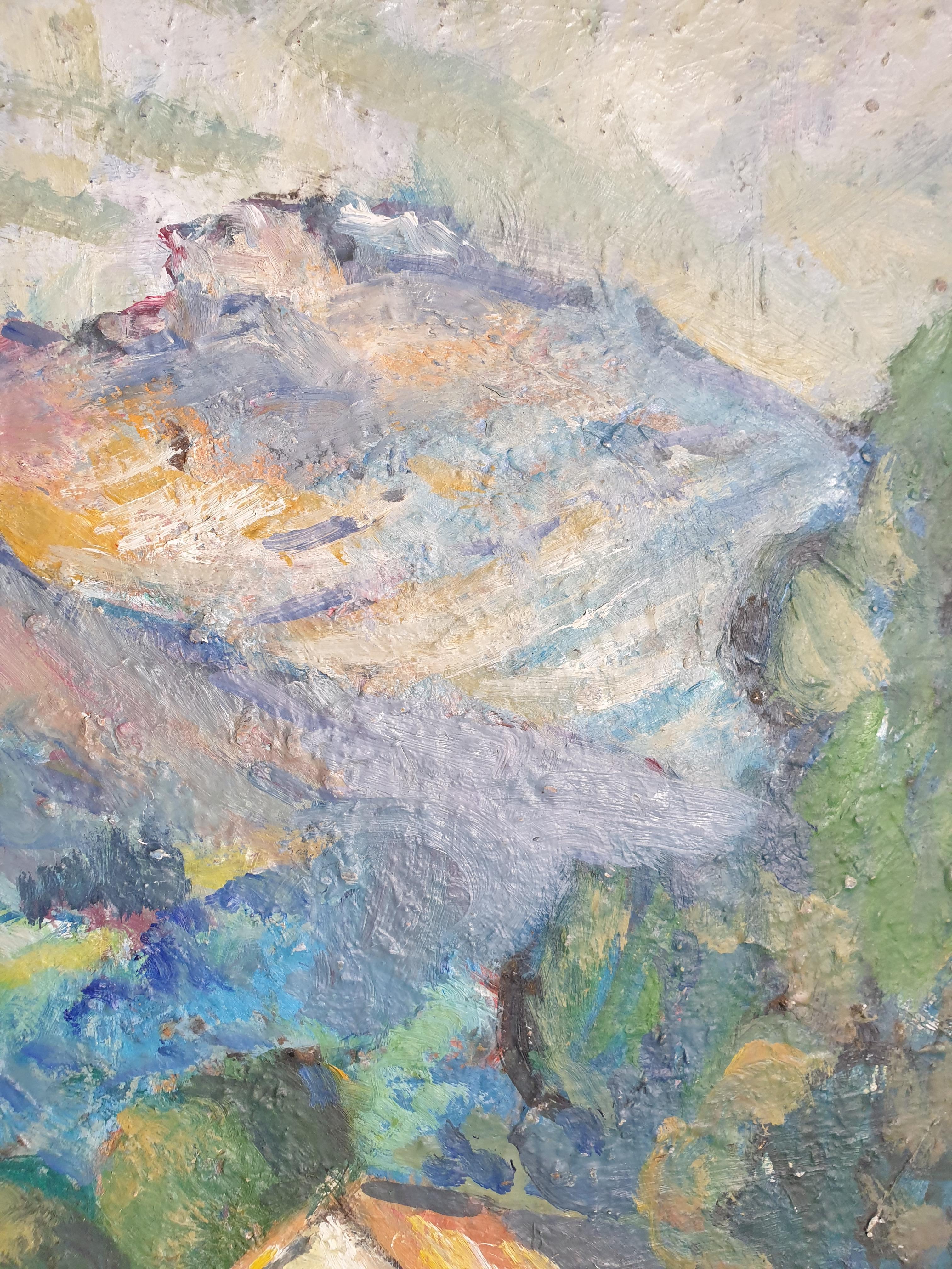 Mid-century Fauvist Landscape in the South of France.  7