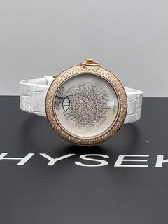 Hysek Kalysta Exotic Tale Jump Hour KA3926R95 18K Rose Gold MOP Full Diamond B&P