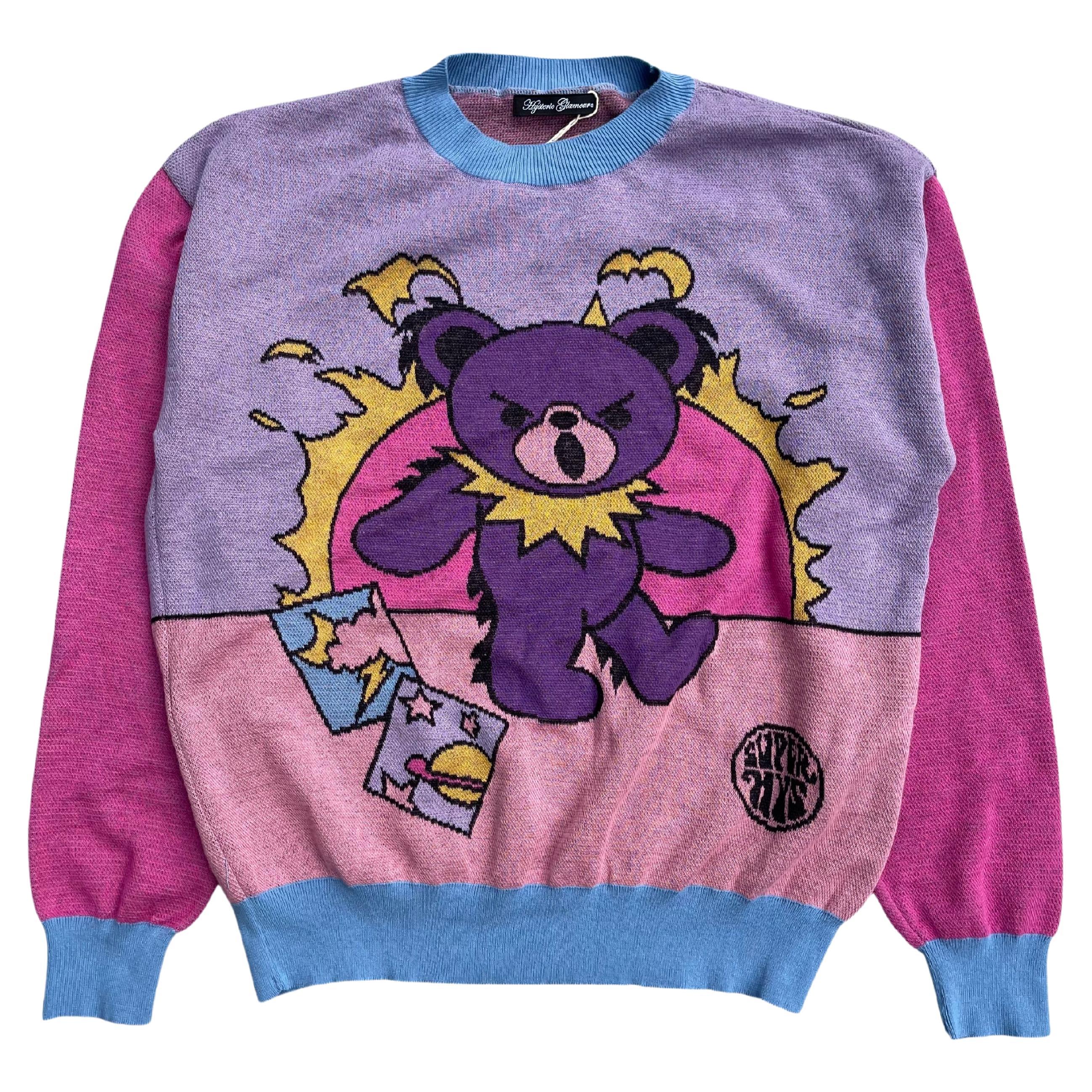 Hysteric Glamour Mad Teddy Sweater, Spring Summer 2020