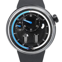 HYT H0 Blue Night Stainless Steel Manual Wind Men's Watch H01059-A