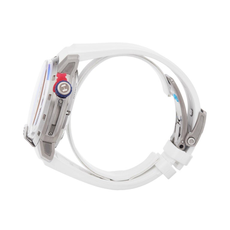 HYT H1 Iceberg Palladium Titane Titanium 148-TT-11-BF-RW In New Condition In Bishops Stortford, Hertfordshire